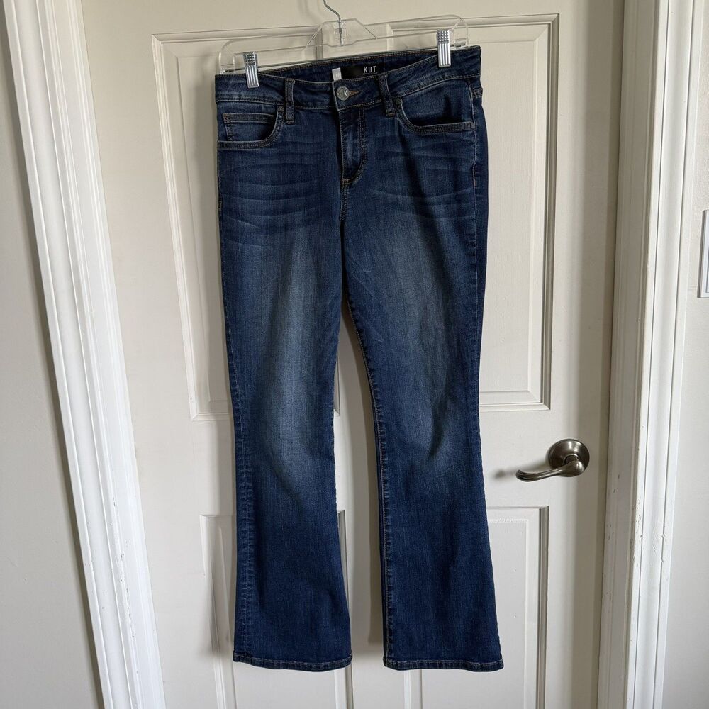 Kut From The Kloth Women's Jeans Bootcut  Low Rise 8P classic and comfortable